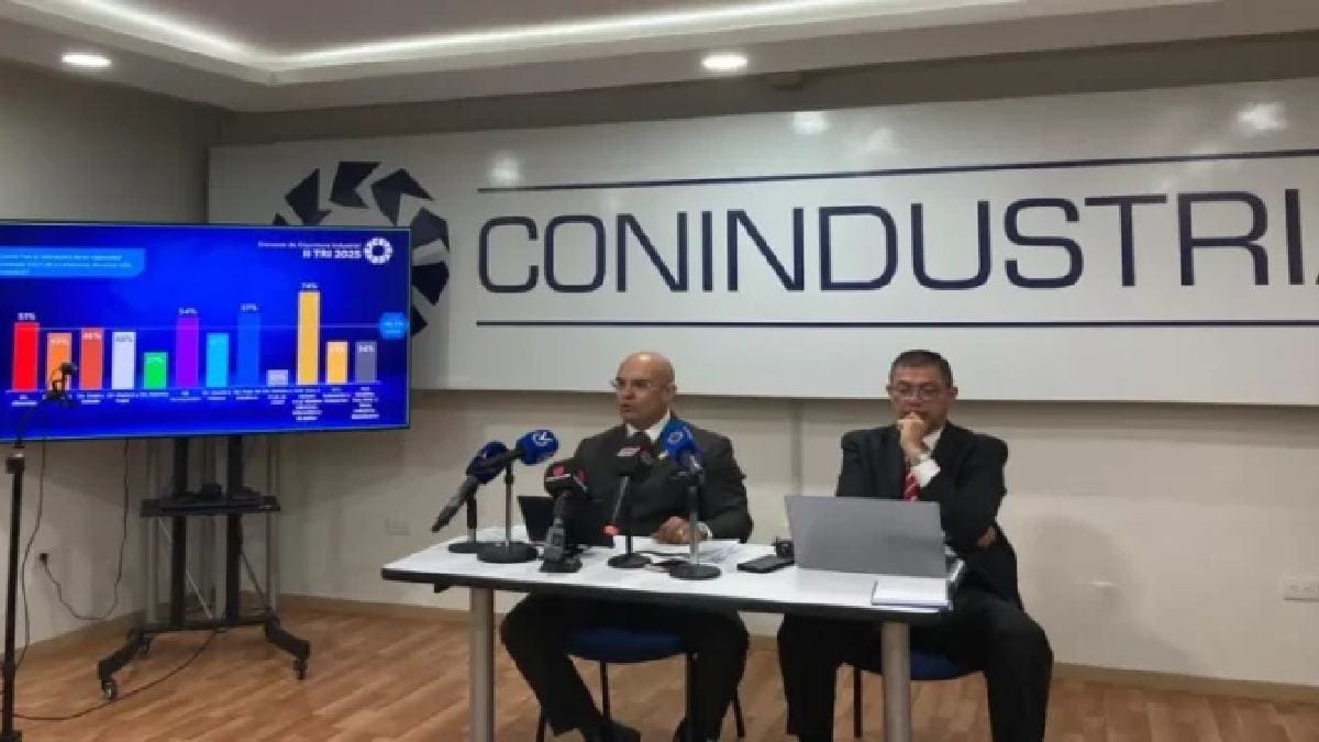 Fábricas con espacio: Conindustria dice que 48 % de la capacidad está libre