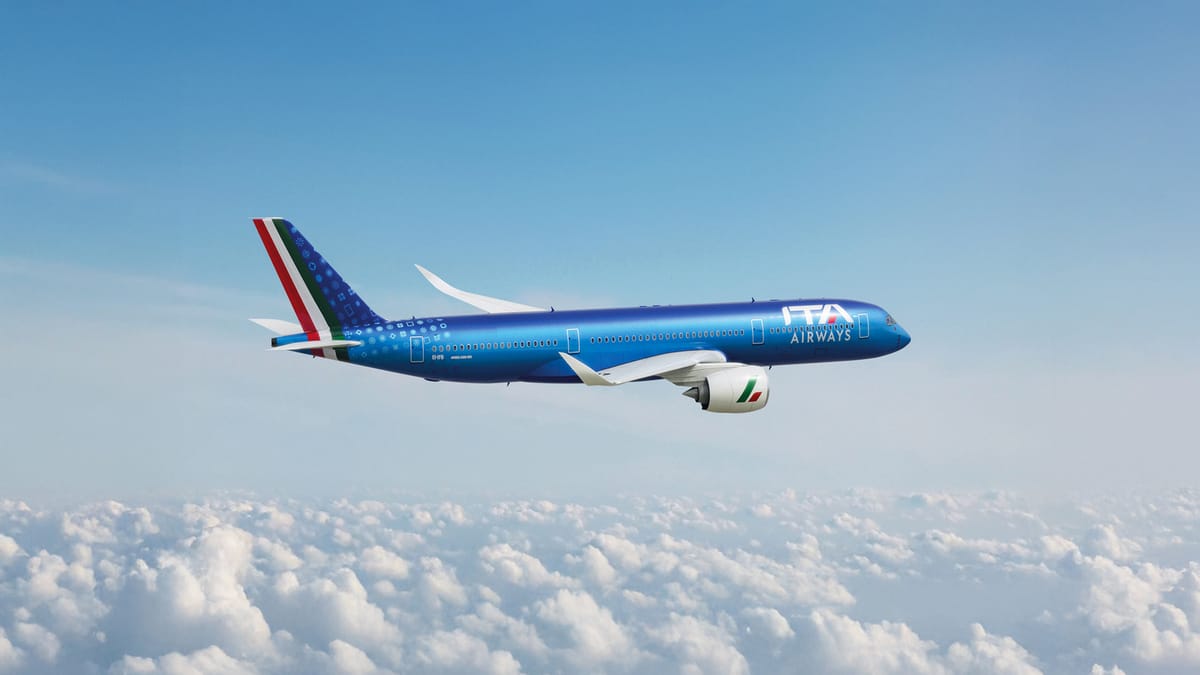 Vuelo directo de vuelta: ITA Airways unirá Roma y Caracas en marzo de 2027